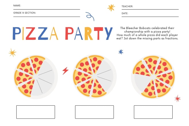 I will design an engaging worksheets in different languages