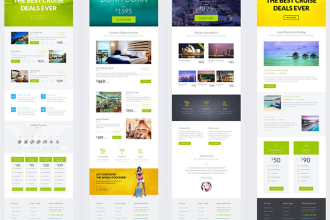 I will design and code responsive HTML email template