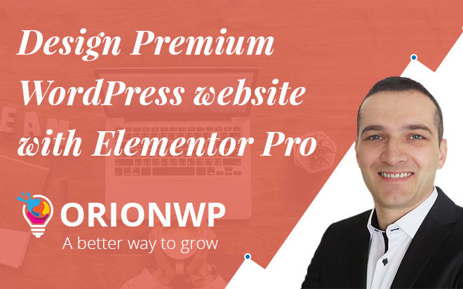 I will design and develop premium wordpress website elementor pro