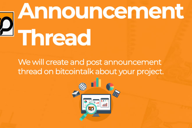 I will design and post your ann legendary account at bitcointalk