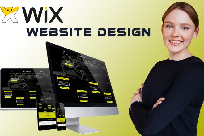 I will design and redesign wix website