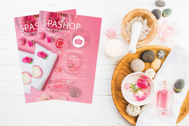 I will design beautiful feminine flyer for beauty salon and spa