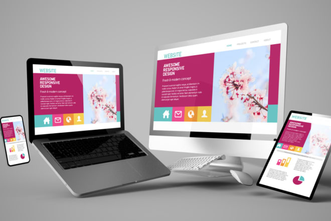 I will design best responsive websites for you