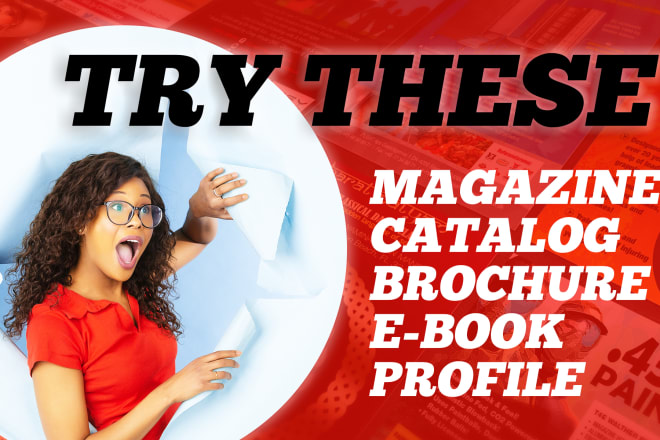I will design book cover, catalog, booklet, magazine, ebook, company profile