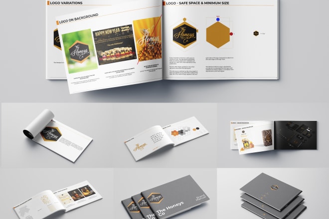 I will design brand manual, brand guideline, brand book, brand guide, style guide