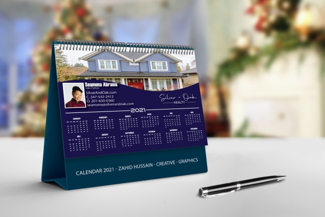 I will design calendar, 365 days planner or journal in 9 hours