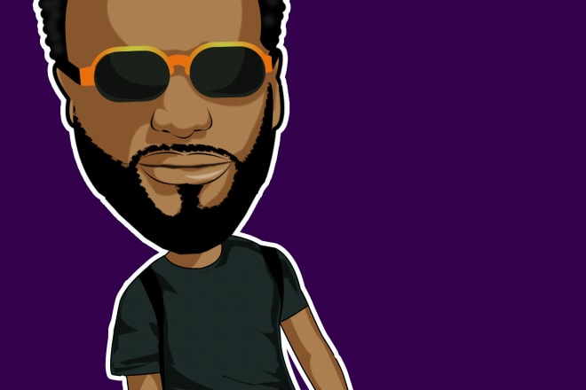 I will design cartoon portrait, logo,business card, album artwork