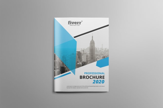 I will design clean brochure, company profile, proposal, catalog