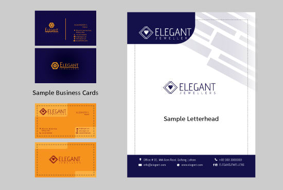 I will design corporate identity logo stationery online ads