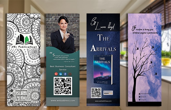 I will design creative custom bookmarks