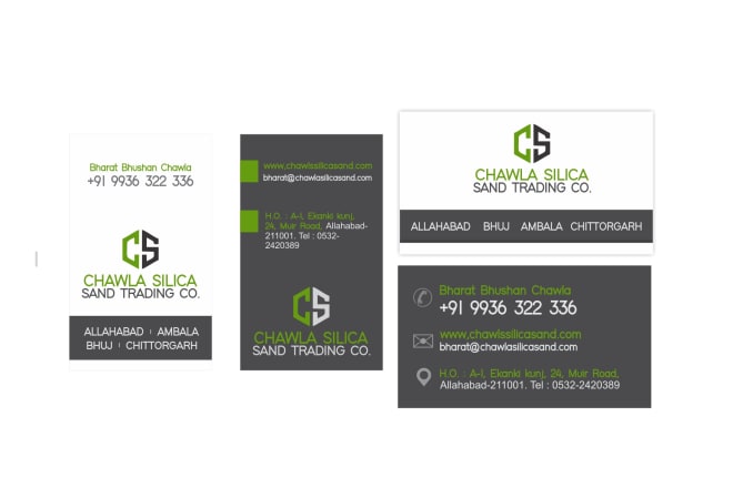 I will design creative visiting card