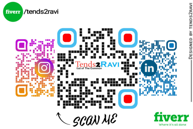 I will design custom and unique qr codes that pursuits you