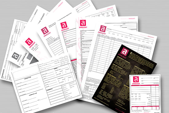 I will design custom business forms