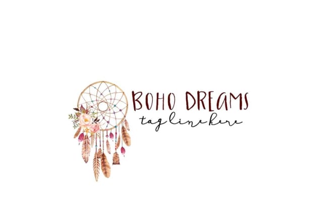 I will design dream catcher logo