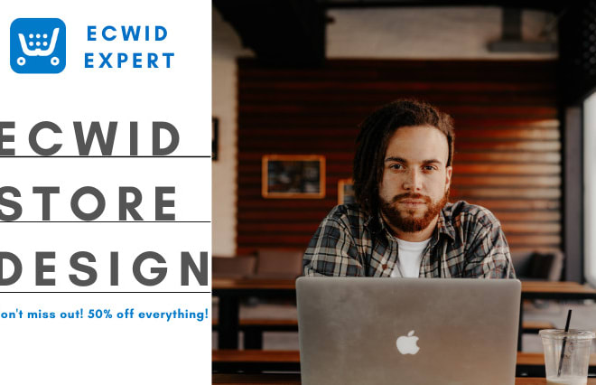 I will design ecwid store, redesign ecwid store