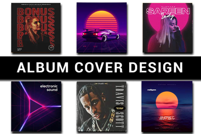 I will design elegant album art or album cover superfast