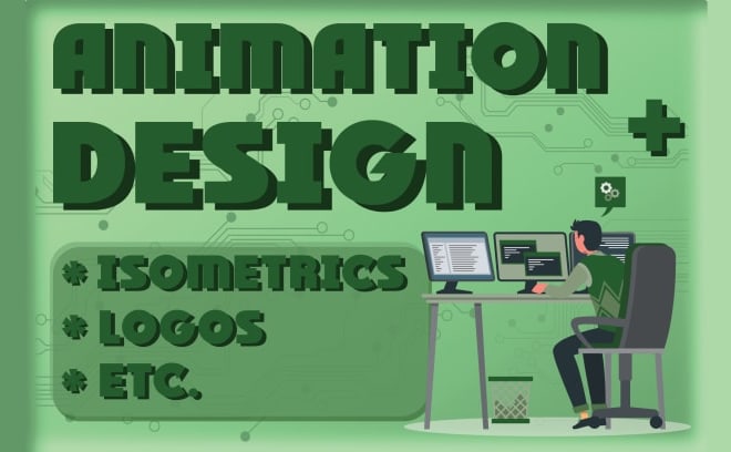 I will design exclusive isometric animation for app, website or svg vector illustration