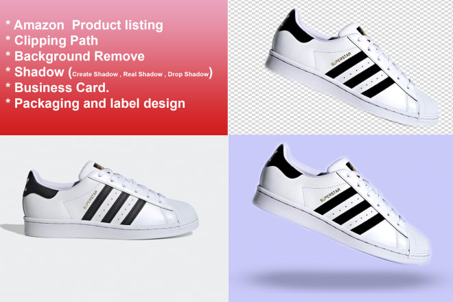 I will design fantastic amazon product listing,clipping path, shadow background remove