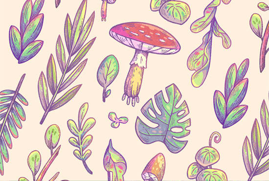 I will design hand drawn seamless patterns