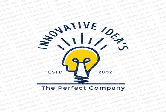 I will design logo with innovative ideas