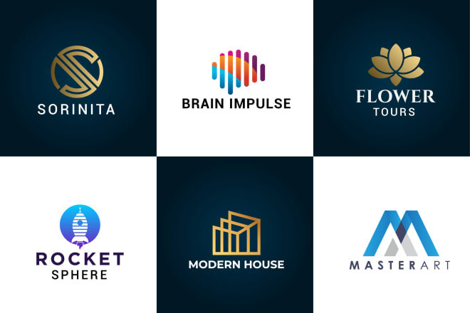 I will design luxury company logo