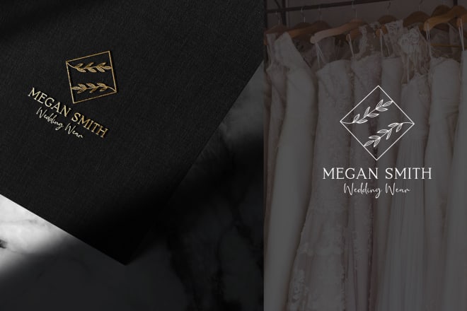 I will design luxury, fashion clothing, beauty and feminine logo