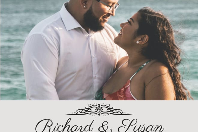 I will design magical invitation cards for your wedding