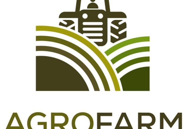 I will design modern farm logo with express delivery