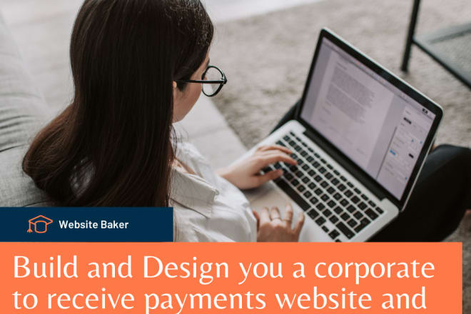 I will design modern website, payment integration with t and c