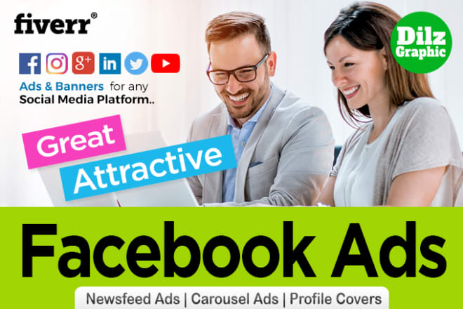 I will design pictures for facebook ads, instagram ads, linkedin ads, google ads