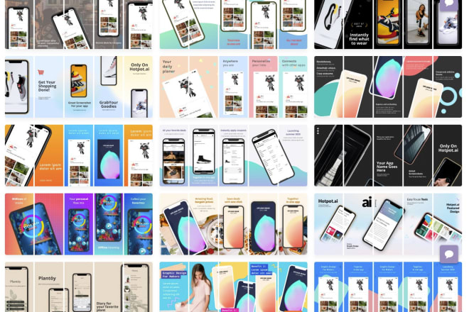 I will design professional app screenshots and app store screenshots