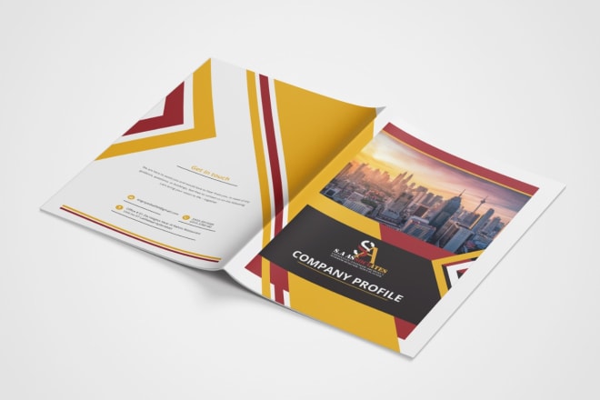 I will design professional company profile