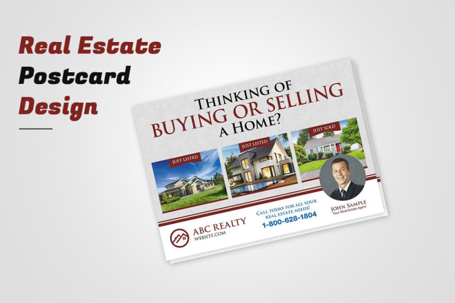 I will design professional real estate eddm postcard in just 6 hrs