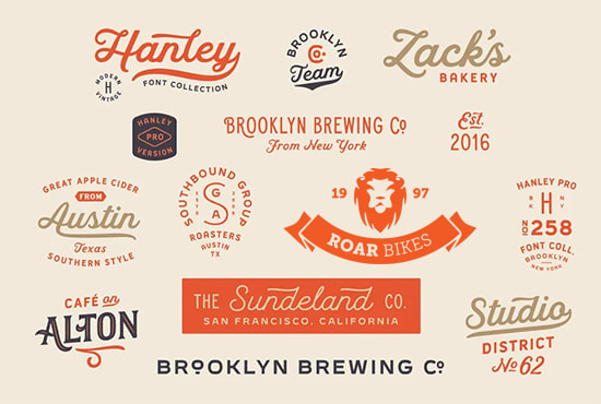 I will design retro vintage or badge logo for brand or business