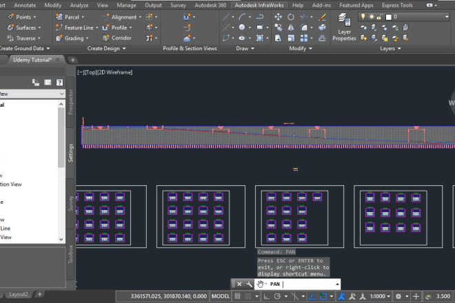 I will design roads in autocad civil 3d