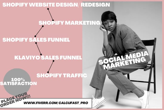 I will design shopify dropshipping ecommerce website shopify website design