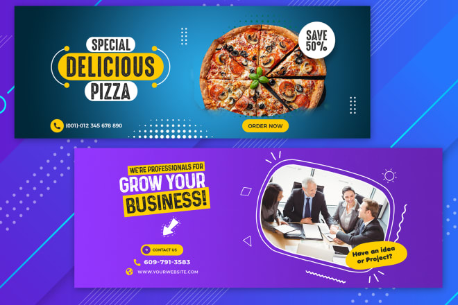 I will design the cheapest social media banner