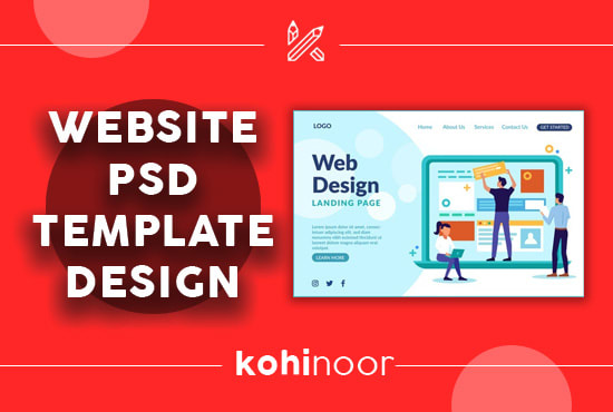 I will design ui ux of your website