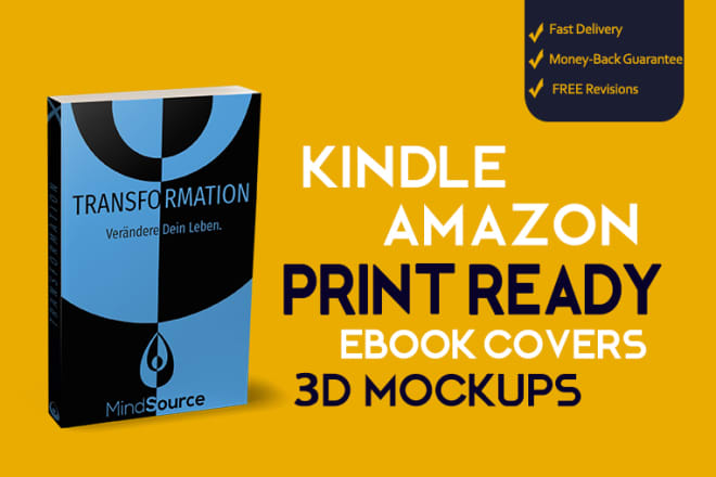 I will design unique book covers