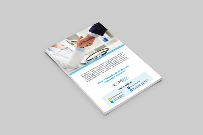 I will design unique corporate brochure