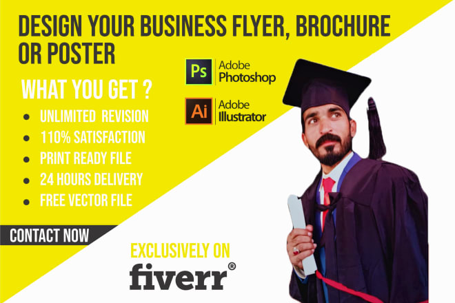 I will design unique posters flyers for ads, events and business
