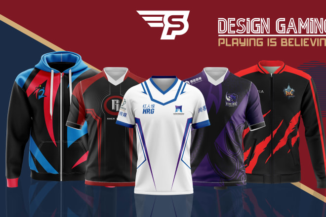 I will design you a custom esport jersey design