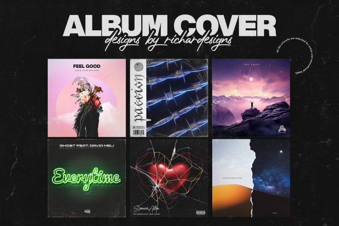 I will design your album cover