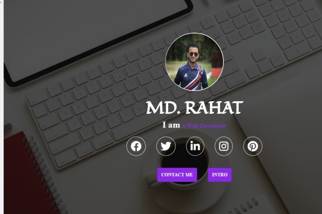 I will design your responsive personal, company portfolio resume website