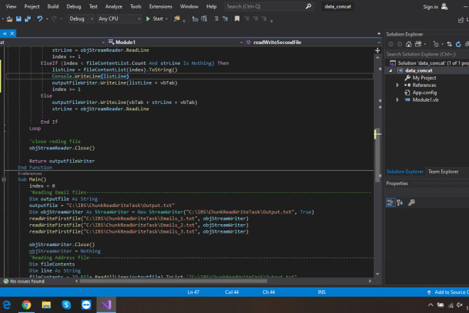 I will develop application in vb dot net, c plus plus, c
