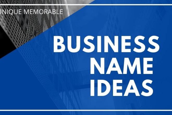 I will develop brand,domain,business name,domain registration ideas