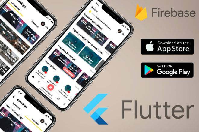 I will develop ios and android mobile apps using flutter