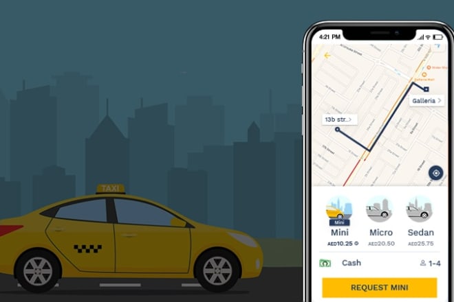 I will develop uber booking, taxi booking app
