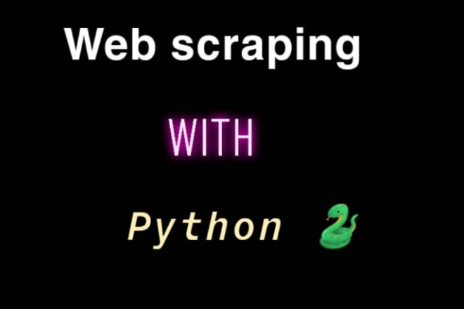 I will develop web scraping script and automation bot for you