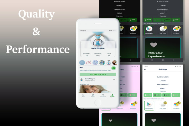 I will develop xamarin forms UI UX for ios android xaml
